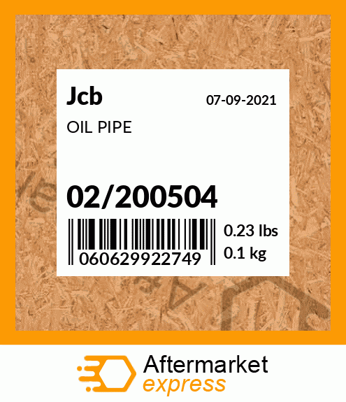 OIL PIPE 02/200504