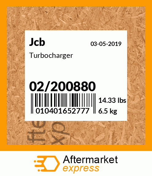 Turbocharger 02/200880