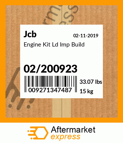 Engine Kit Ld Imp Build 02/200923