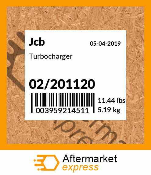 Turbocharger 02/201120