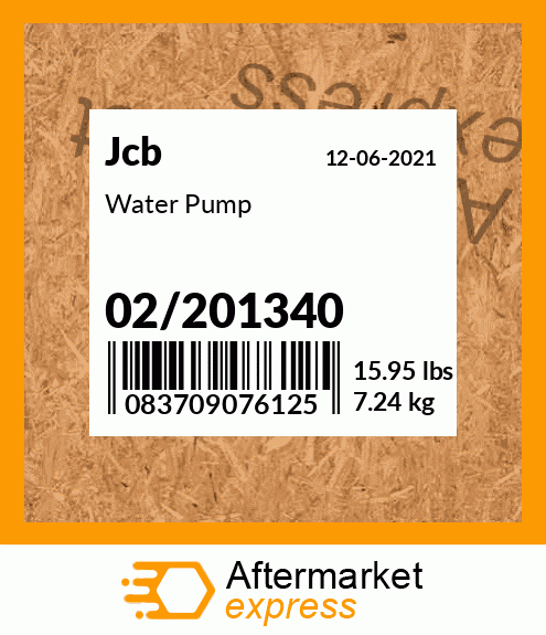 Water Pump 02/201340