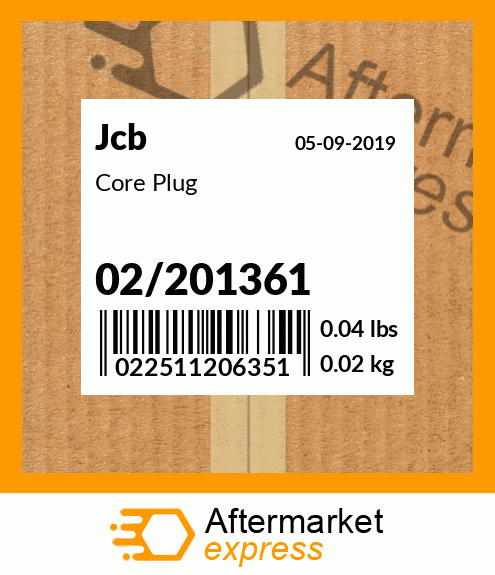 Core Plug 02/201361