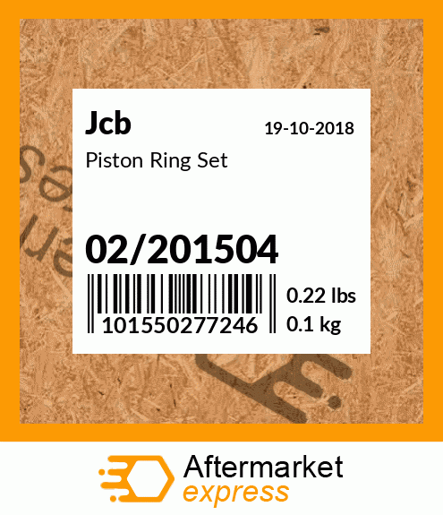 Piston Ring Set 02/201504