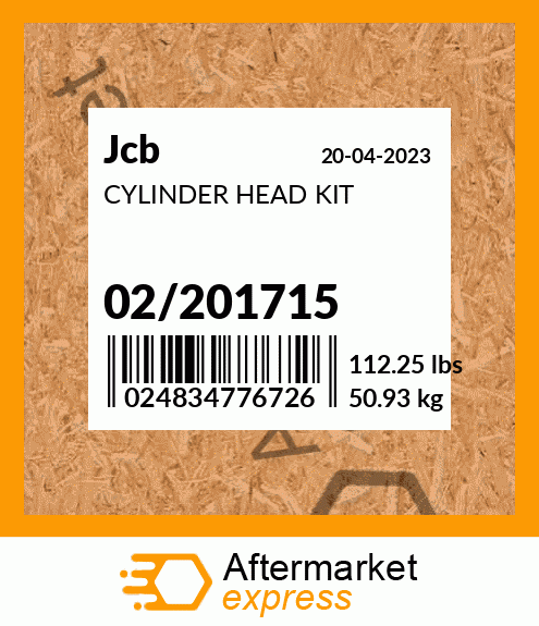 CYLINDER HEAD KIT 02/201715
