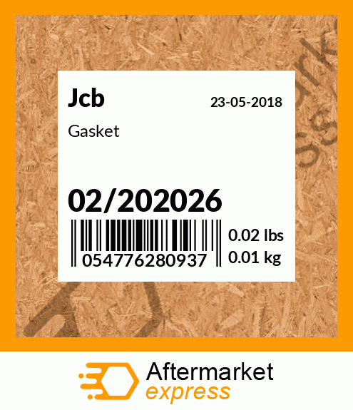 Gasket 02/202026