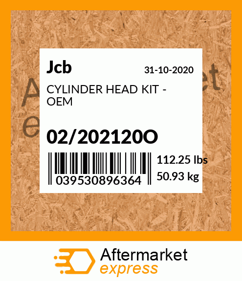 CYLINDER HEAD KIT - OEM 02/202120O