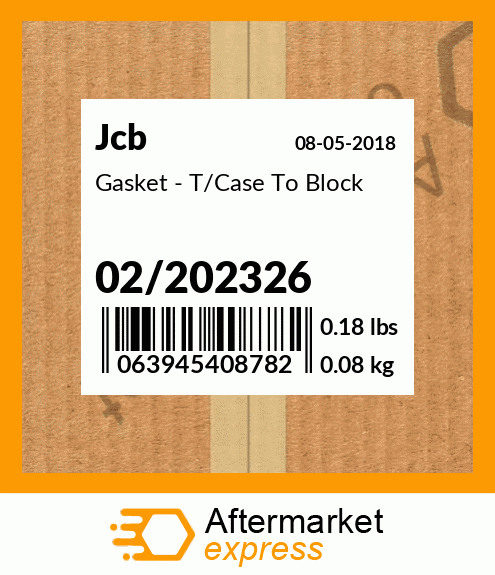 Gasket - T/Case To Block 02/202326