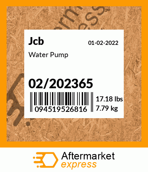 Water Pump 02/202365