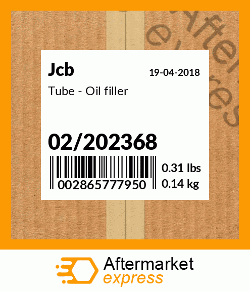 Tube - Oil filler 02/202368