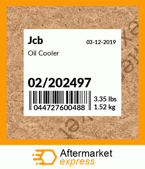 Oil Cooler 02/202497