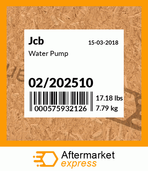 Water Pump 02/202510