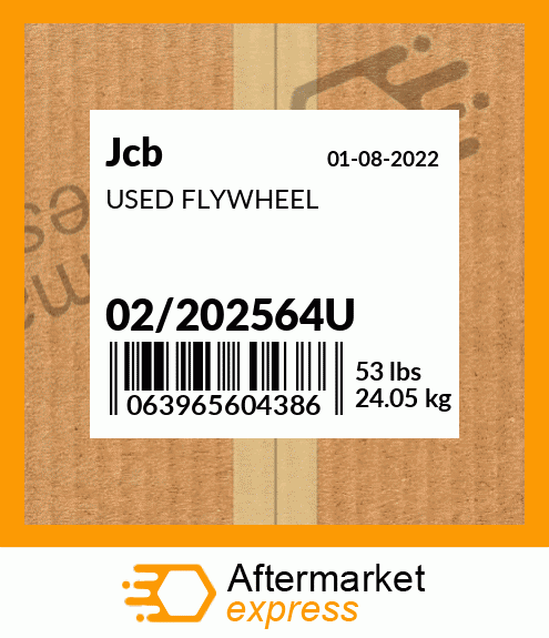 USED FLYWHEEL 02/202564U