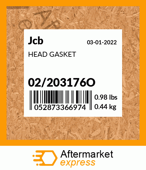 HEAD GASKET 02/203176O
