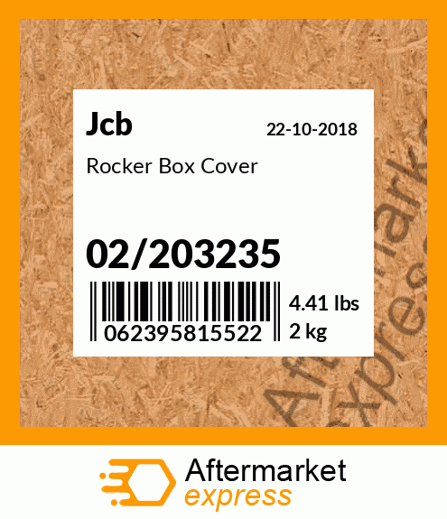 Rocker Box Cover 02/203235