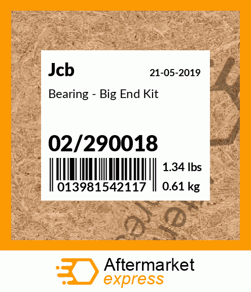 Bearing - Big End Kit 02/290018