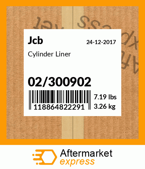 Cylinder Liner 02/300902