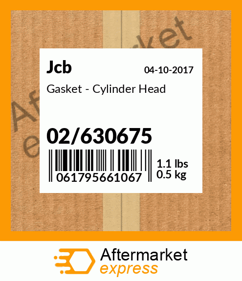 Gasket - Cylinder Head 02/630675