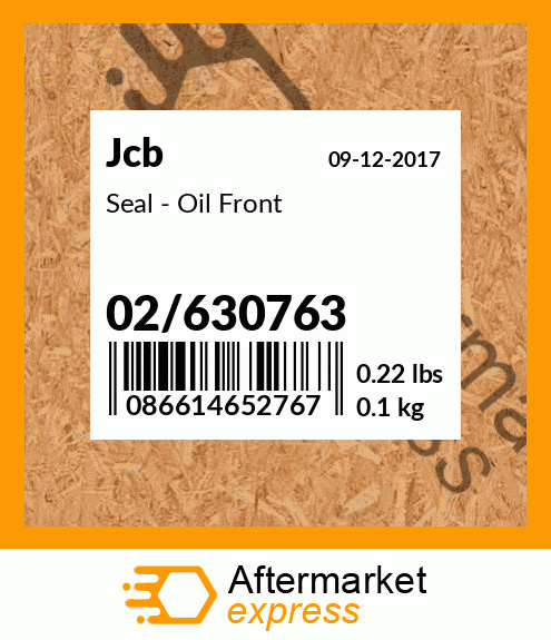 Seal - Oil Front 02/630763