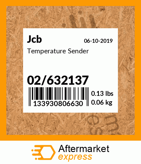Temperature Sender 02/632137