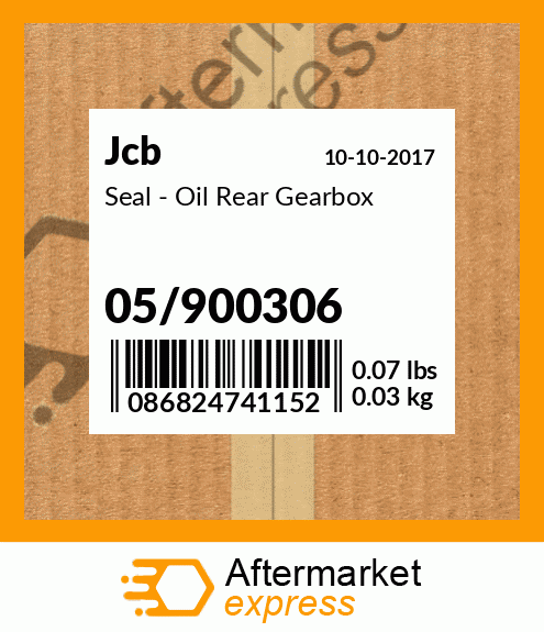 Seal - Oil Rear Gearbox 05/900306