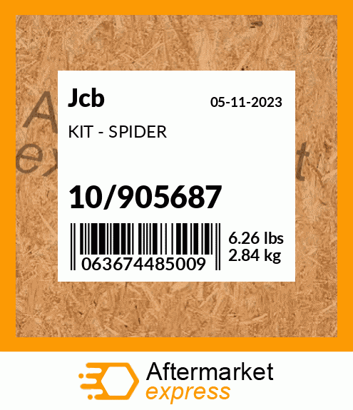 KIT - SPIDER 10/905687