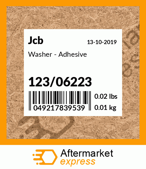 Washer - Adhesive 123/06223