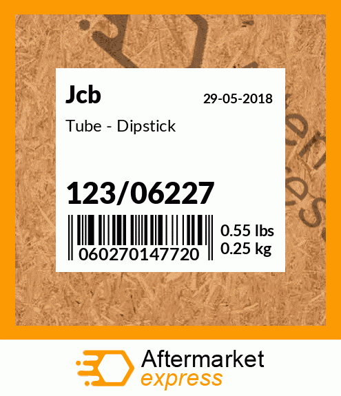 Tube - Dipstick 123/06227