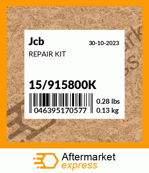 REPAIR KIT 15/915800K