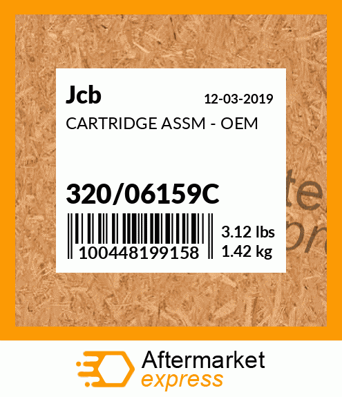 CARTRIDGE ASSM - OEM 320/06159C