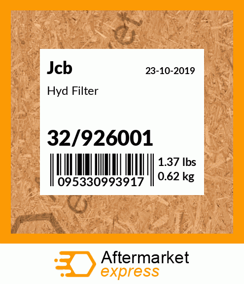 Hyd Filter 32/926001