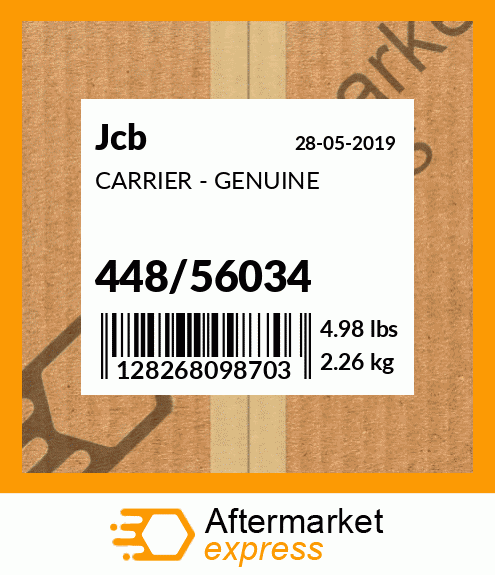 CARRIER - GENUINE 448/56034