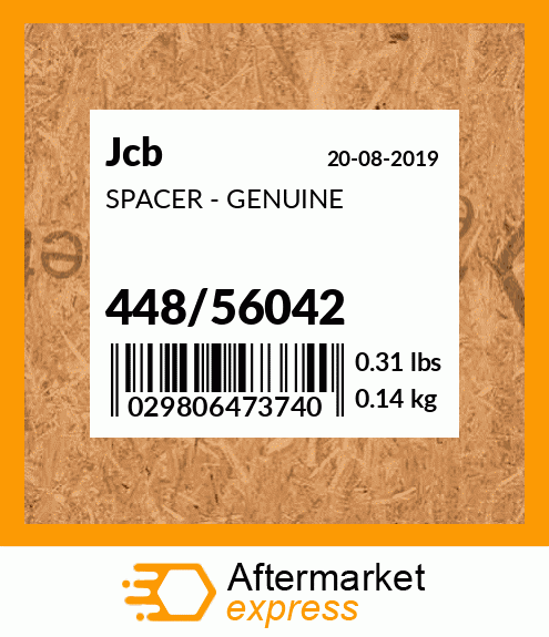 SPACER - GENUINE 448/56042