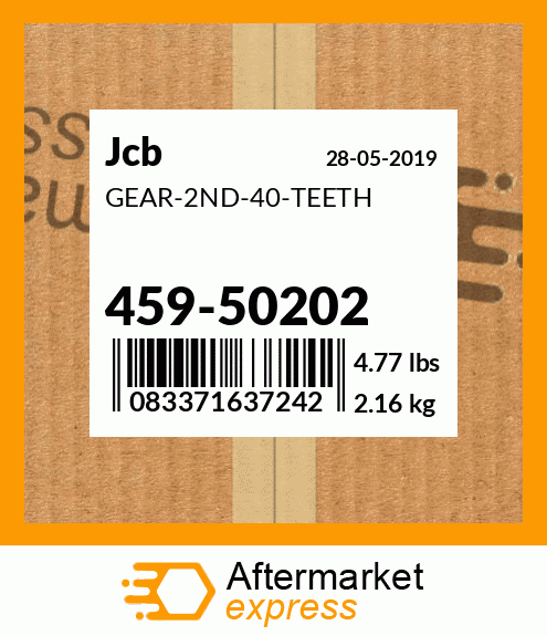 GEAR-2ND-40-TEETH 459-50202