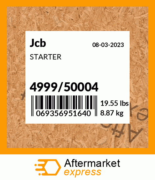 STARTER 4999/50004