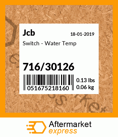 Switch - Water Temp 716/30126