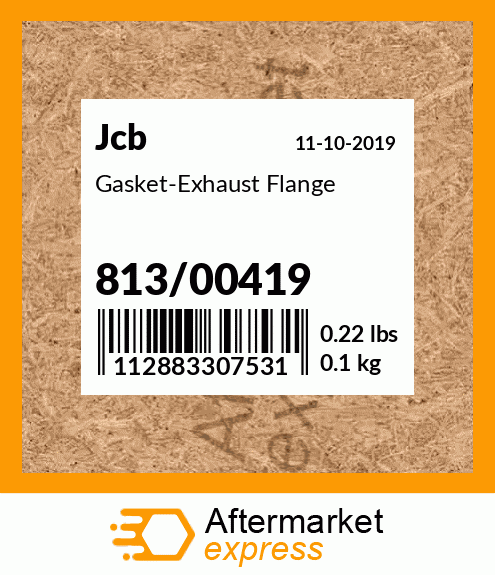 Gasket-Exhaust Flange 813/00419