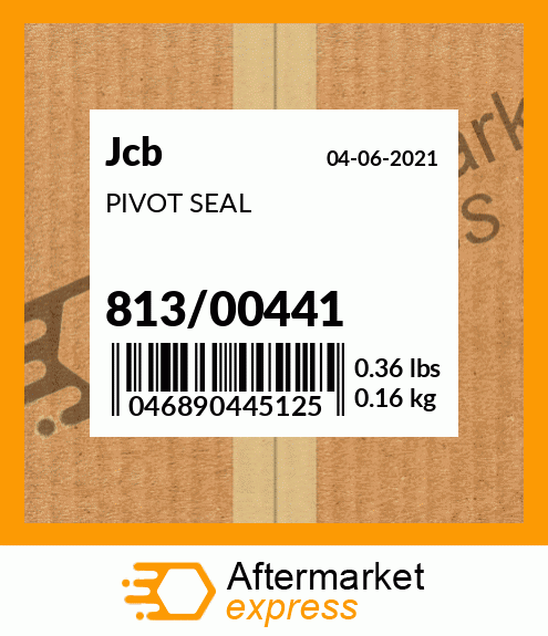 PIVOT SEAL 813/00441