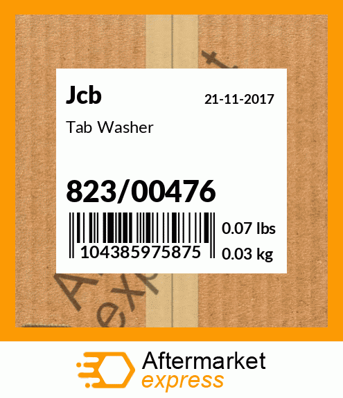 Tab Washer 823/00476