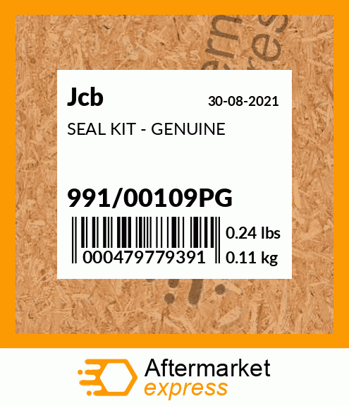 SEAL KIT - GENUINE 991/00109PG