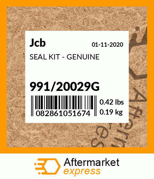 SEAL KIT - GENUINE 991/20029G