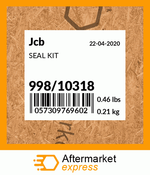 SEAL KIT 998/10318