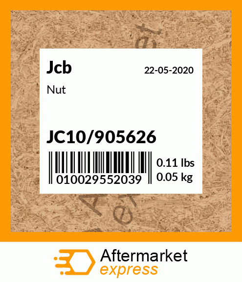 Nut JC10/905626