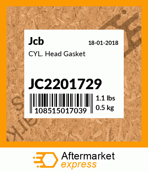 CYL. Head Gasket JC2201729