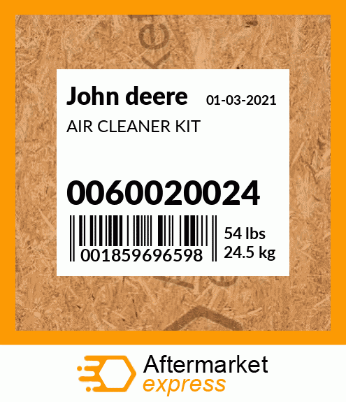 AIR CLEANER KIT 0060020024