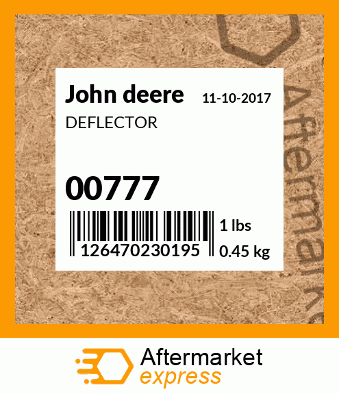 DEFLECTOR 00777