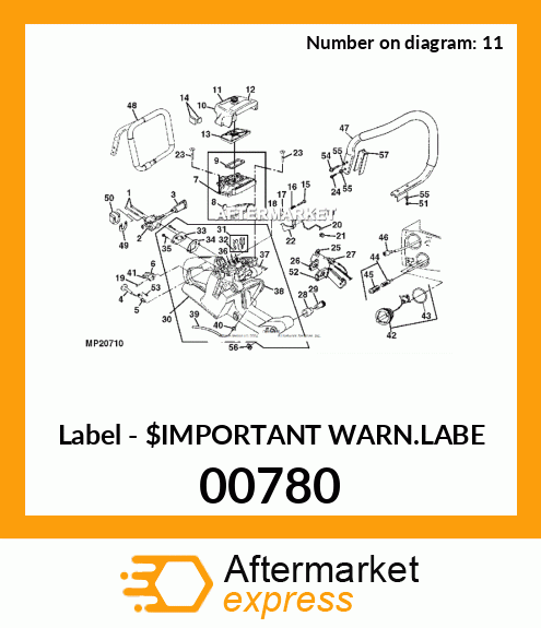 Label - $IMPORTANT WARN.LABE 00780