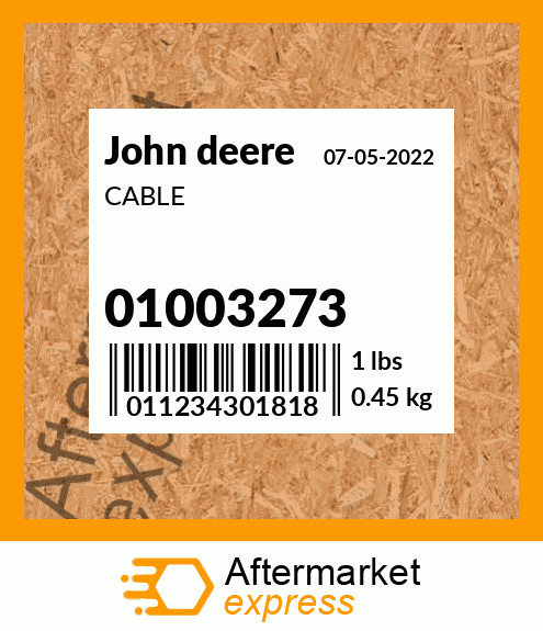 CABLE 01003273