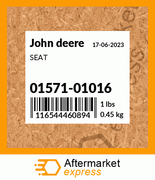 SEAT 01571-01016
