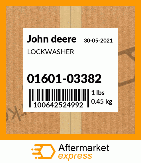 LOCKWASHER 01601-03382