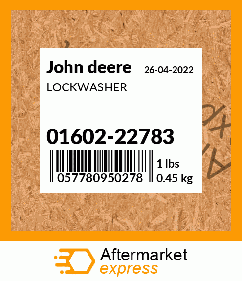 LOCKWASHER 01602-22783